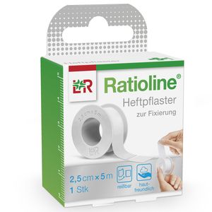 Ratioline® Heftpflaster, 2,5cm x 5m