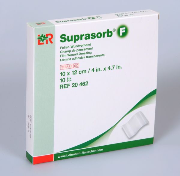 Suprasorb® F, Folien-Wundverband, 10 x 12cm