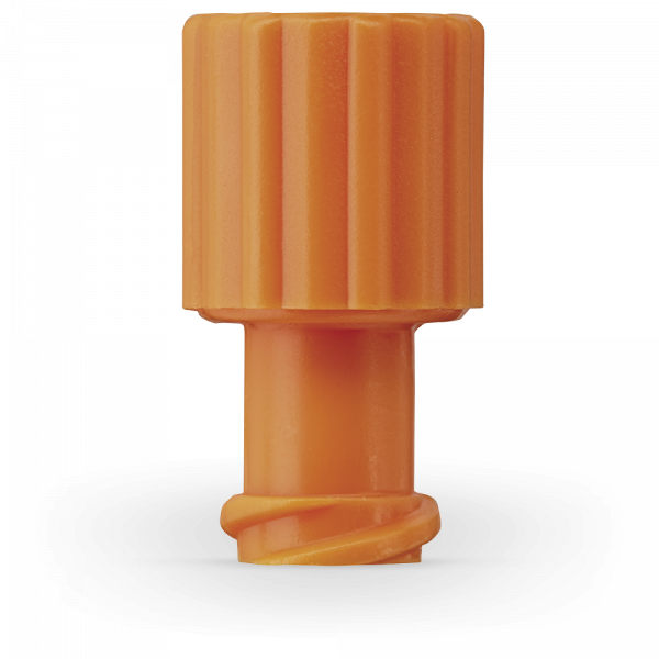 KOMBI STOPFEN orange Luer Lock