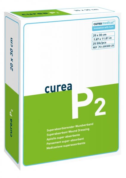 Curea P2 Superabs. Wundverband 20x30cm