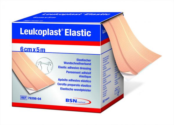 Leukoplast® Elastic, Wundschnellverband, 8cm x 5m