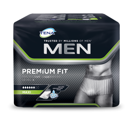 TENA® Men Premium Fit Protective Underwear, Gr. M