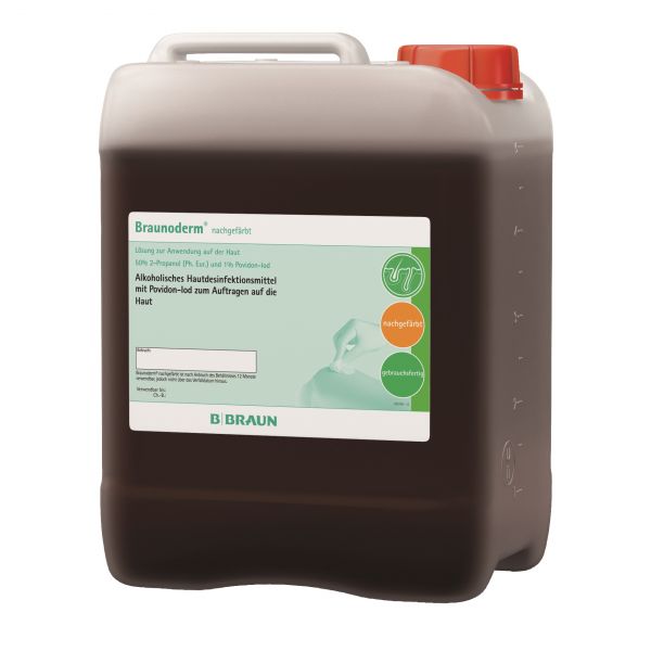 Braunoderm® nachgefärbt, 5l, Hautdesinf.