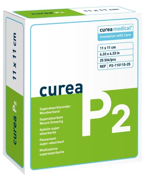 Curea P2 Superabs. Wundverband 11x11cm