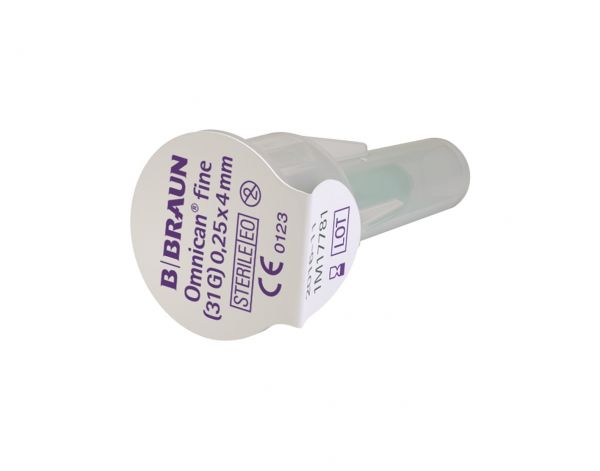 Omnican® fine Penkanülen, 31 G x 4 mm