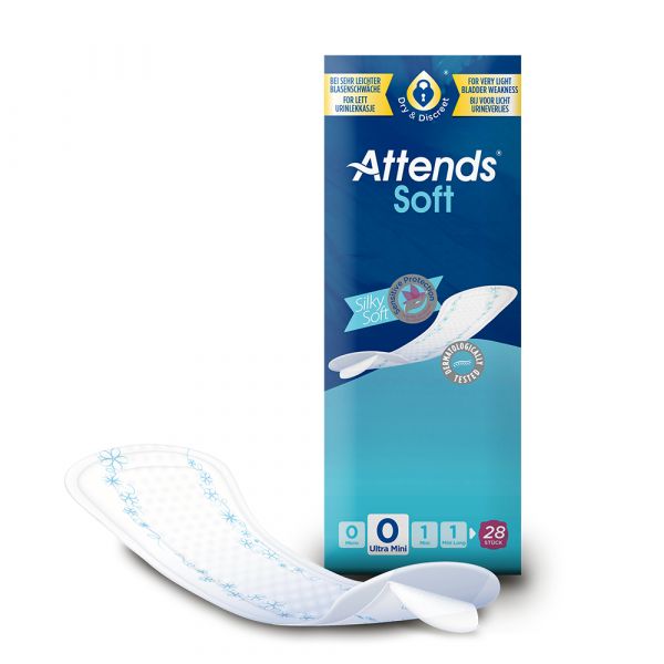 Attends® Soft Ultra Mini, Hygiene-Einlage, S0,5