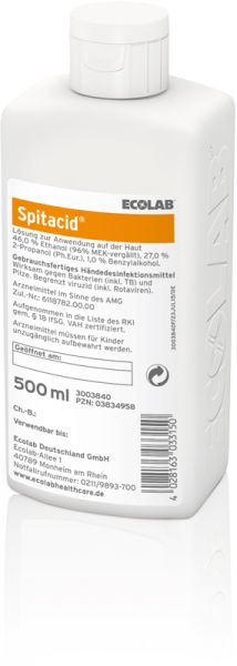 Spitacid® Händedesinfektionsmittel, 500ml