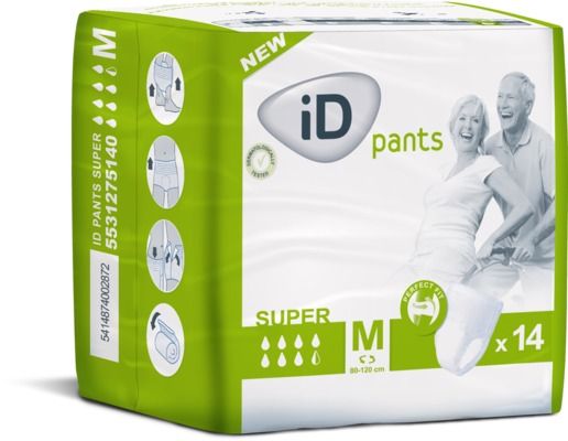 iD Pants Super, Windelhosen, Gr. M, 80-120cm