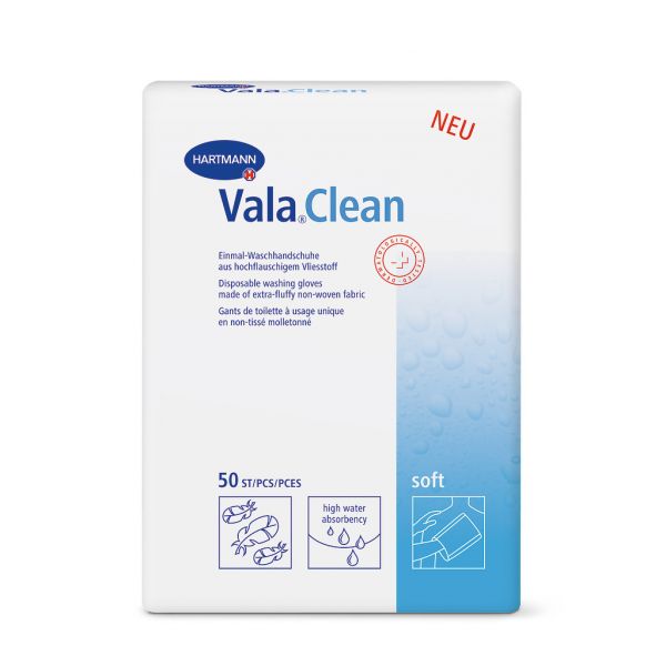 Vala®Clean Soft, Einmal-Waschhandschuhe