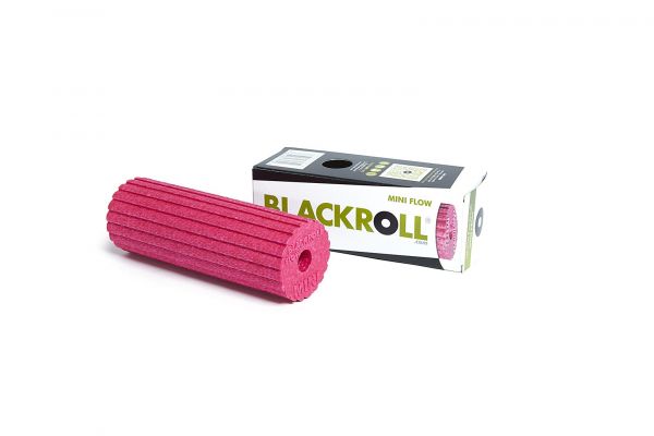 Blackroll® Mini Flow, Faszienrolle, pink, 15x6cm