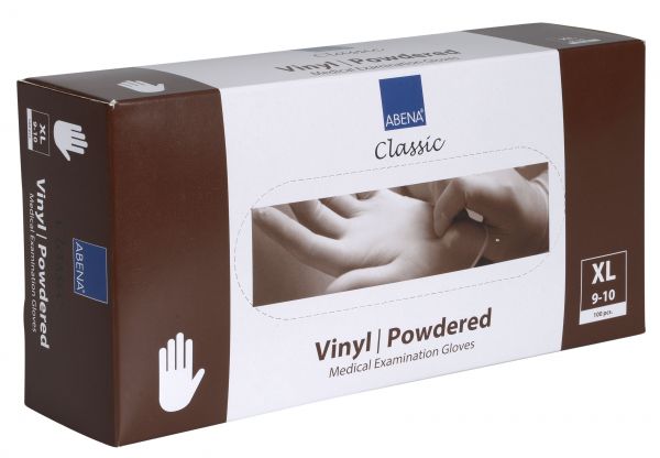 Abena® Classic Vinyl, powdered, Gr. XL, weiß