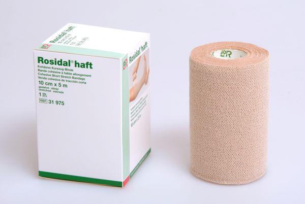 Rosidal® Haft, kohäsive Kurzzugbinde, 10cm x 5m