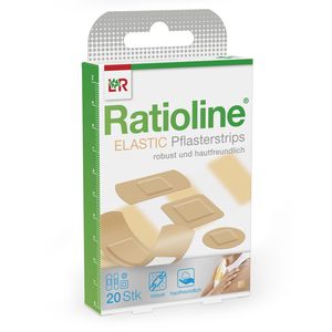 Ratioline® Elastic Pflasterstrips, 4 Größen