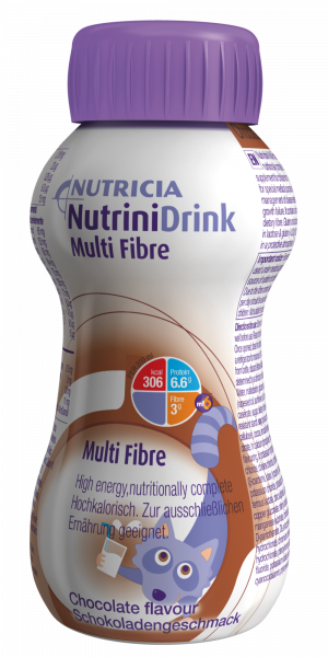 NutrinDrink Multi Fibre, Schokolade, 200ml