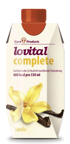 LOVITAL complete Trinknahrung Vanille-Ges. 330ml