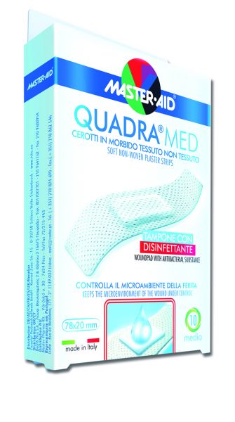 Quadra® Med, Pflasterstrips, 78 x 20mm