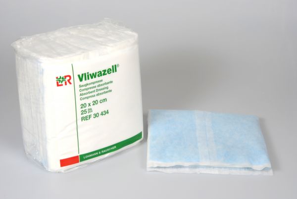 Vliwazell® Universalkompresse, 20x20cm, unsteril