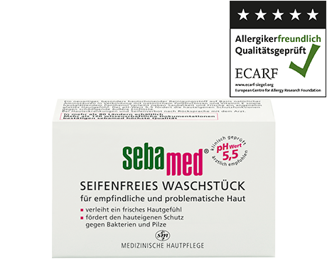 Sebamed® seifenfreies Waschstück, 150g