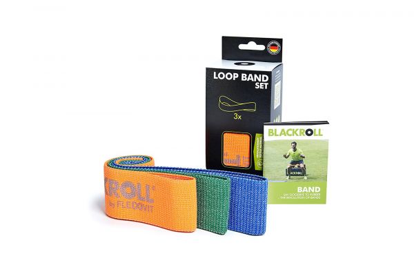 Blackroll® Loop Band Set, green/orange/blue