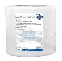 MyClean® Wipes soft, trockene Vliestuchrollen