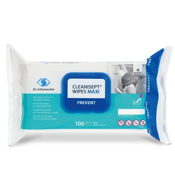 Cleanisept® Wipes Maxi, alk. Desinfektionstücher