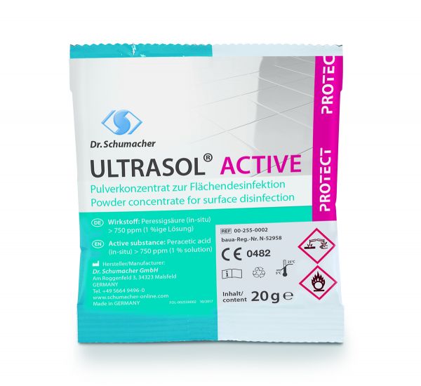 Ultrasol® Active Sachet, Flächendesinfektion