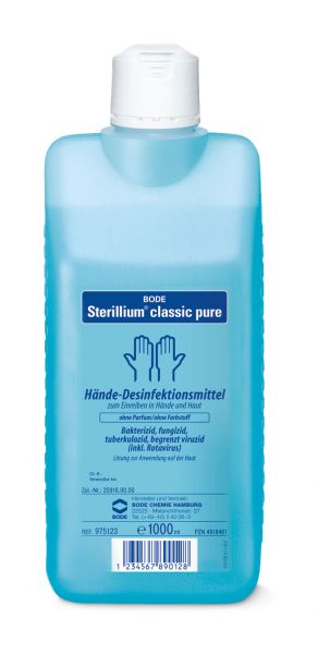 Sterillium® classic pure, Händedesinf., 1000 ml