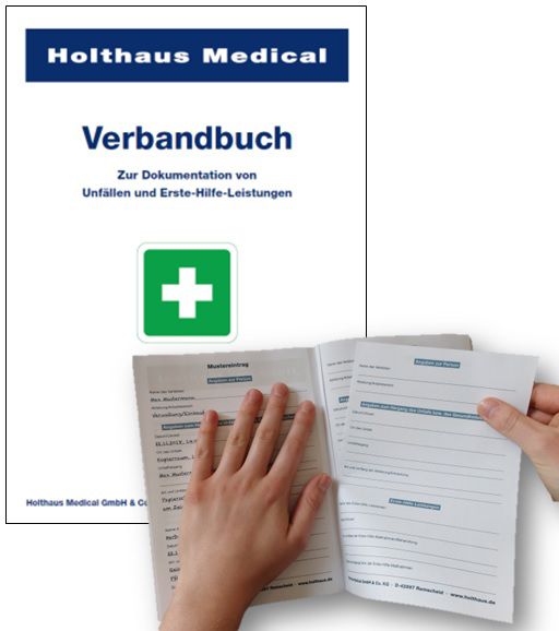 Verbandbuch Din A5 nach BGI 511-1