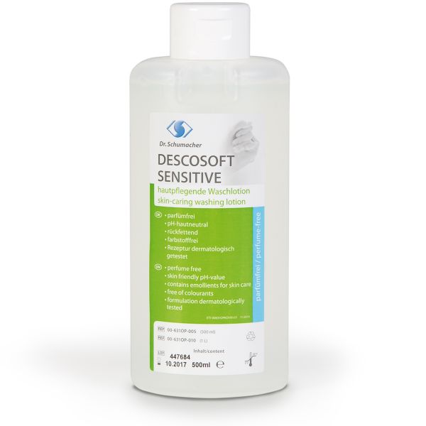 Descosoft Sensitive, Waschlotion, 500ml