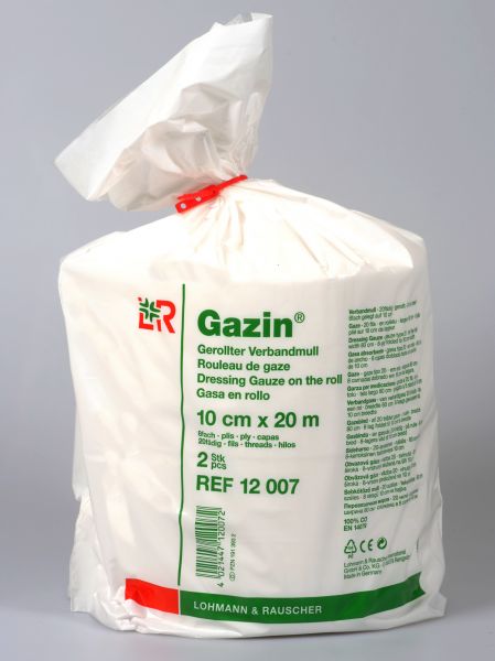 Gazin® Verbandmull, 40m x 10cm, 8fach