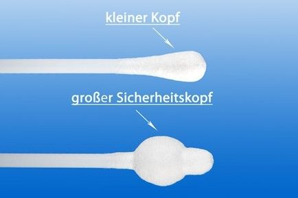 WATTESTÄBCHEN 2köpfig groß