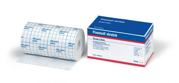 Fixomull® Stretch, Verbandfix., 10m x 10cm