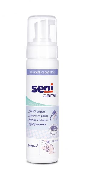 Seni Care Shampoo Schaum Haarw.o.Wasser, 200 ml