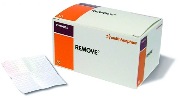 Remove® Kleberentfernungstücher m. Alk., 6 x 6cm