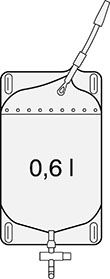 SAUER-Rechteckbeutel - 0,6l