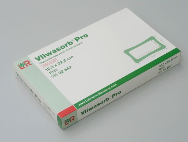 Vliwasorb® Pro, Wundverband, 12,5x22,5cm, steril